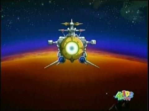 La nave espacial Tifón Azul