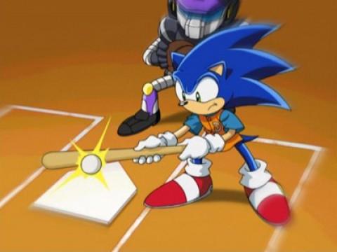 ¡Enfrentamiento! El equipo de béisbol de Sonic