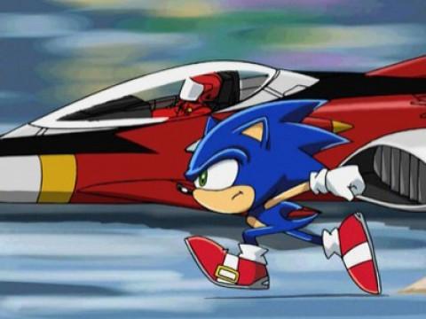 ¡Competencia de carreras! Sonic contra Sam