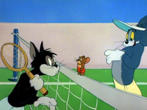 Tom et Jerry champions de tennis