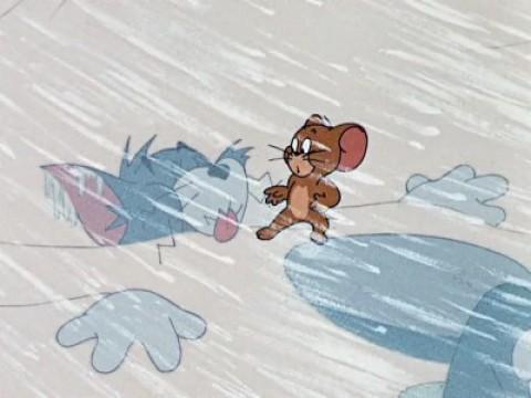 Tom et Jerry copains clopant