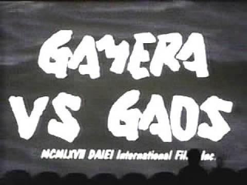 Gamera vs. Gaos