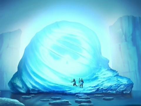 El niño en el iceberg