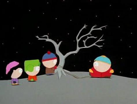 Cartman tiene una sonda anal