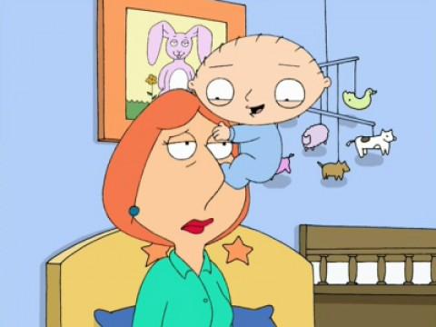 Stewie ama a Lois