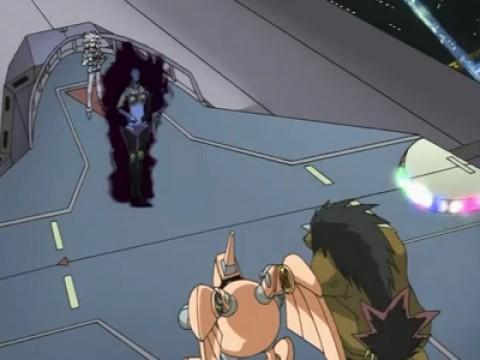Lo spirito oscuro Yugi contro Bakura (1)