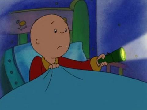 Caillou is Afraid in the Dark