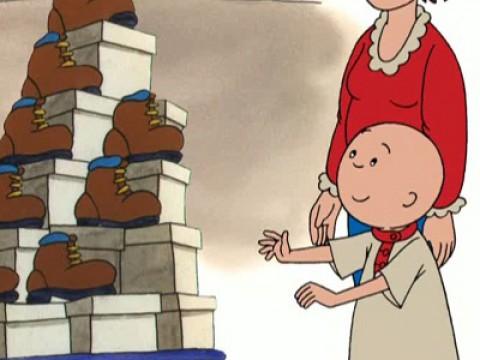 Caillou's New Shoes