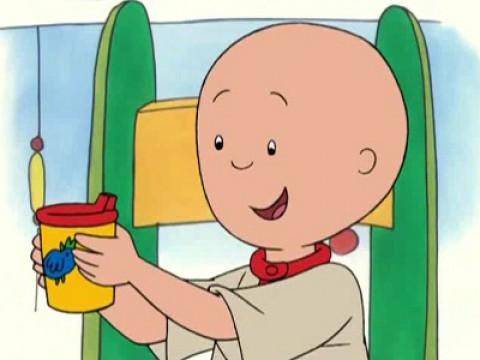 Caillou Plays Baby