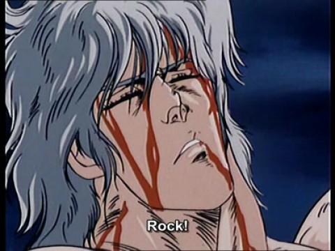 ¡El mensaje de muerte de Rock! ¡Kenshiro, aférrate a la vida de tu amigo!