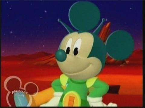 Mickey manda un mensaje desde Marte
