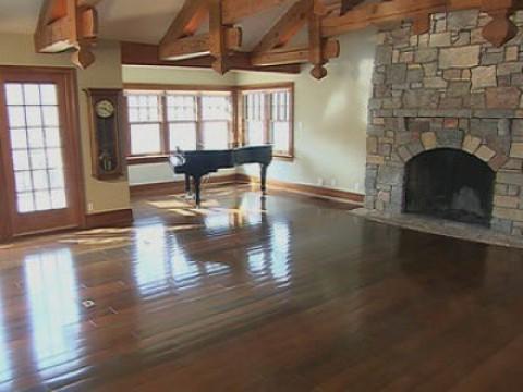 Great Room Hardwood Floor