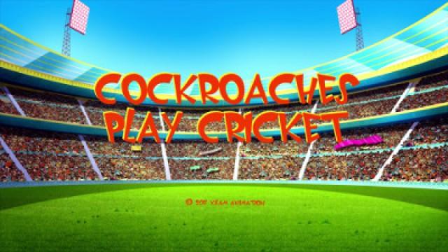 Cockroaches Play Cricket