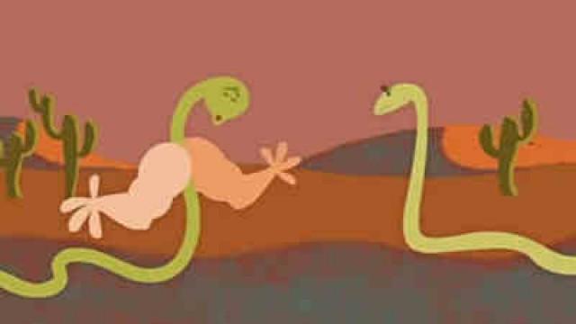 Un serpent avec des bras ?