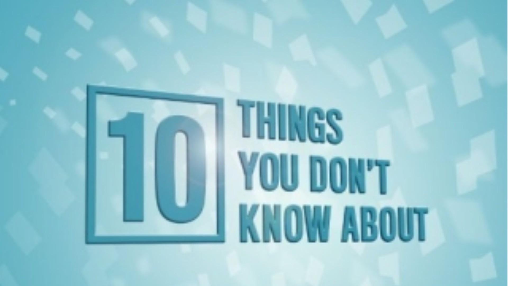 Die Top 10 Geheimnisse über...