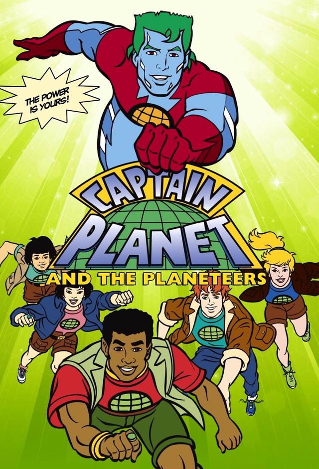 El capitán Planeta y los planetarios