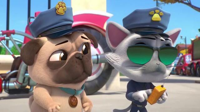 Terry e Cop gatti poliziotto