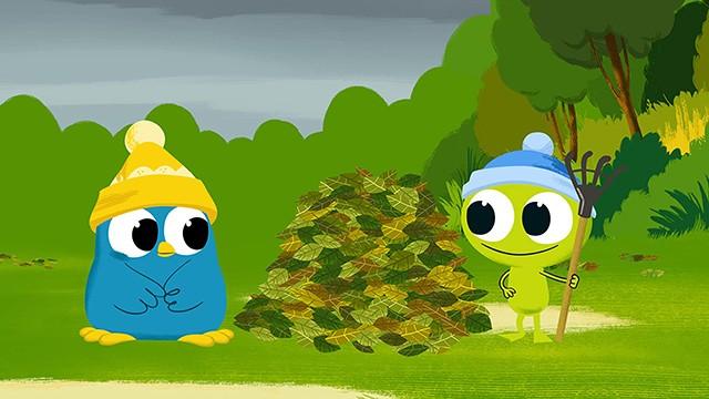 Leaf pile
