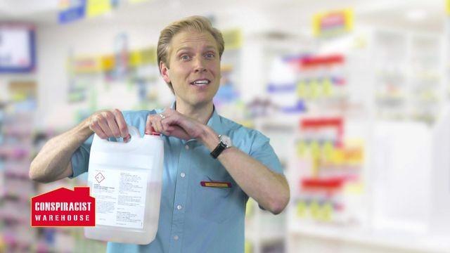 Satirist Mark Humphries as a Conspiracist Spokesman