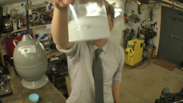 DIY X-MEN Making Ice Man palm mounted Liquid Nitrogen Freeze Blaster