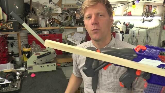 How to Make an Auto Nerf Trigger System "Colin Furze Book Project #1"