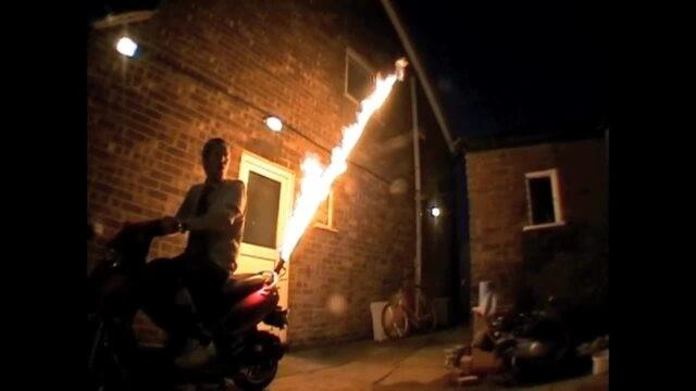 DIY X-MEN PYRO shooting 12ft flames from your wrist