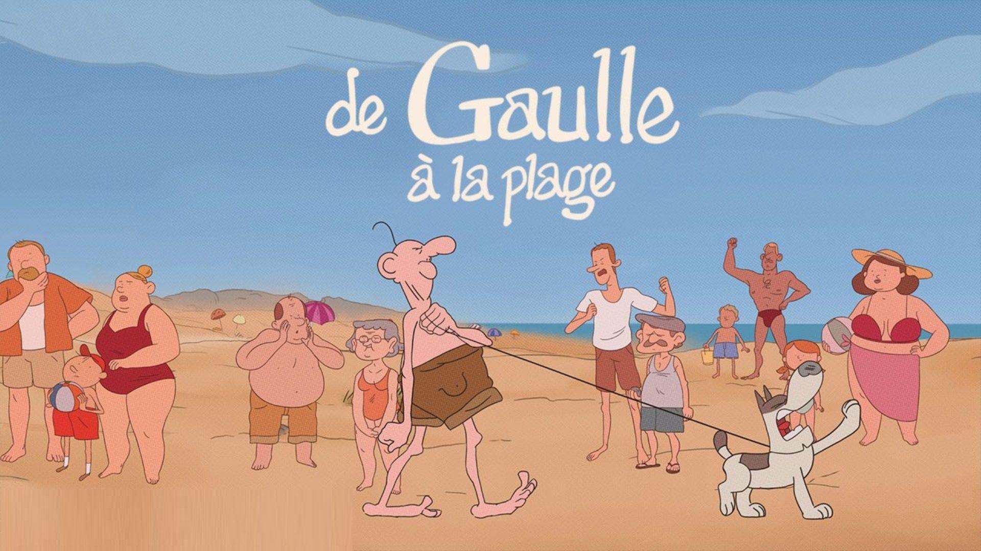 de Gaulle at the Beach
