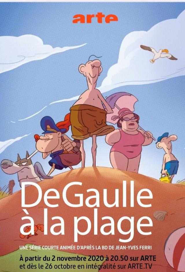 de Gaulle at the Beach