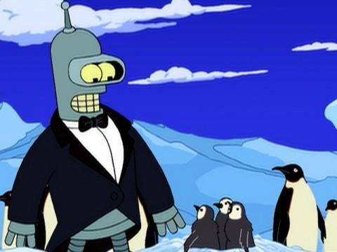 Bender unter Pinguinen