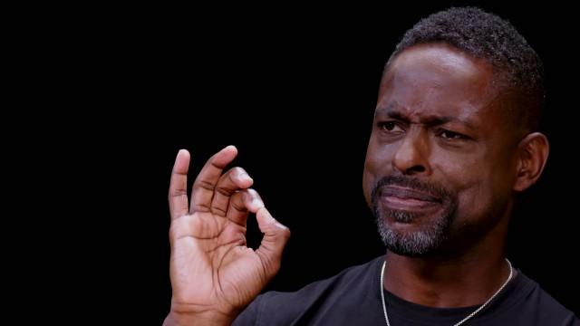 Sterling K. Brown Performs Shakespeare While Eating Spicy Wings