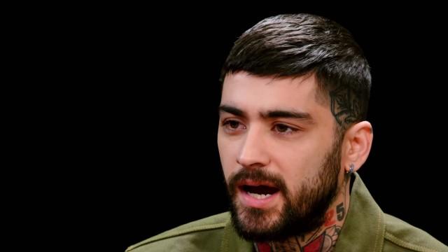 Zayn Malik Lets the Tears Flow While Eating Spicy Wings