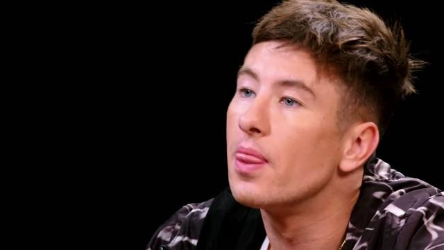 Barry Keoghan Plays Hard to Get While Eating Spicy Wings
