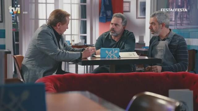 Oliveira apercebe-se que Bino tomou os comprimidos errados