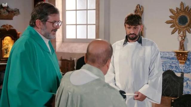 Os últimos preparativos para a grande e tão esperada missa