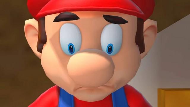 Mario Loses His Mustache