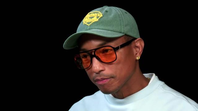 Pharrell Williams Sees the Future While Eating Spicy Wings