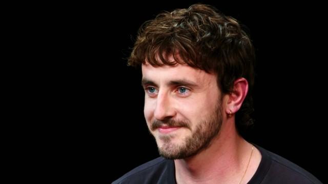 Paul Mescal Is a Big Brave Strong Boy While Eating Spicy Wings