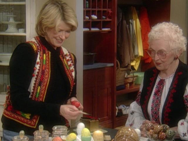 Ukrainian Easter Eggs; Beet Horseradish