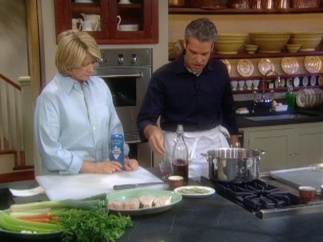 Le Bernardin Poached Halibut in Warm Herb Vinaigrette