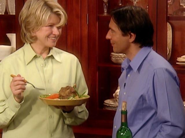 Red Snapper in Papillotte (Quick Cook); Glazed Lamb Shanks