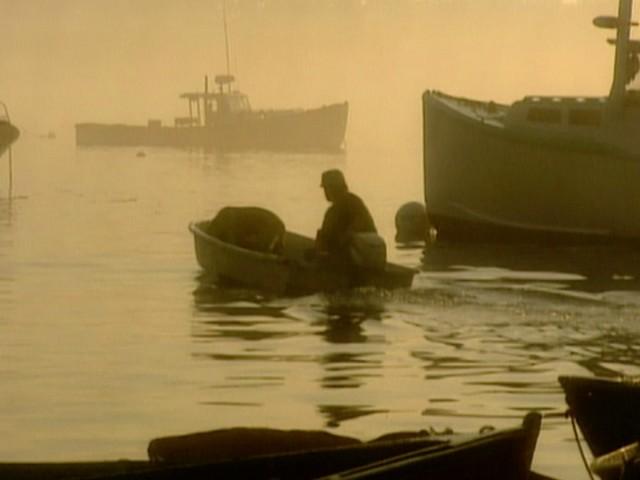 Lobstering in Maine; Lobster Roll; Peach Cobbler