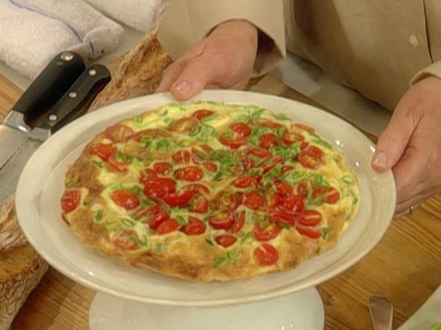 Strawberry and Banana Sherbet; Beach Chair; Garden Frittata