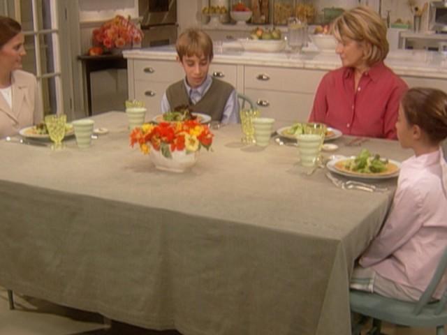 Presidential Luncheon; Teaching Children Table Manners