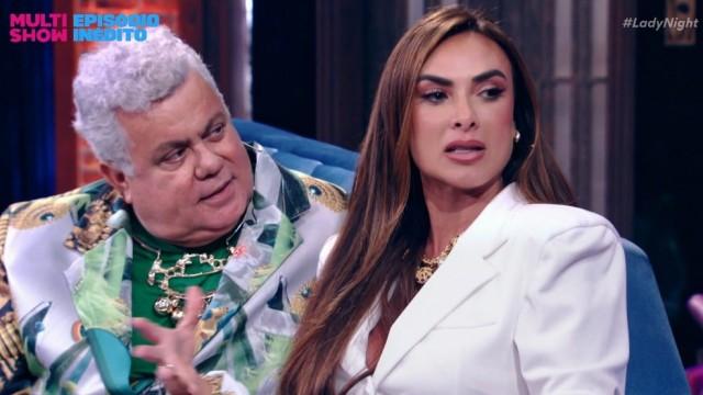 Milton Cunha e Nicole Bahls