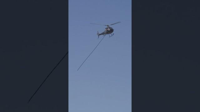 Renting A Helicopter To Settle A Physics Debate