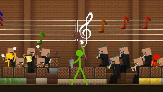 Note Block Concert - Animation vs. Minecraft Shorts Ep 35