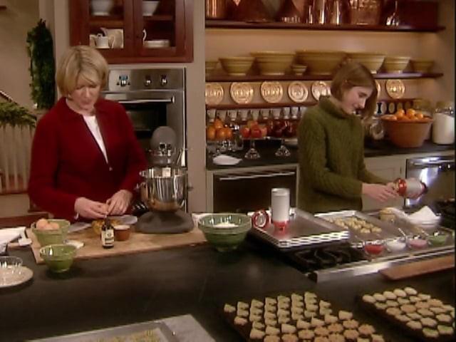 Eggnog; Cookie Press Cookies; Singing with Yale Alley Cats