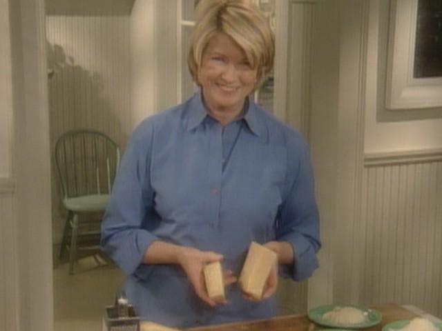 Poached Pears; Preserving Flowers; Grating Parmesan