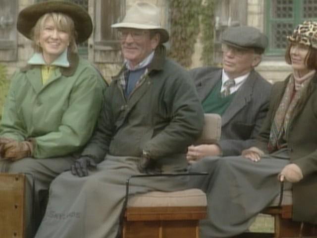 Carriage Riding in Maine; Cranberry Pear Charlotte; Bobeche