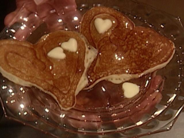 Heart-Shaped Pancakes; Tea Sandwiches; Perfect Cup of Tea
